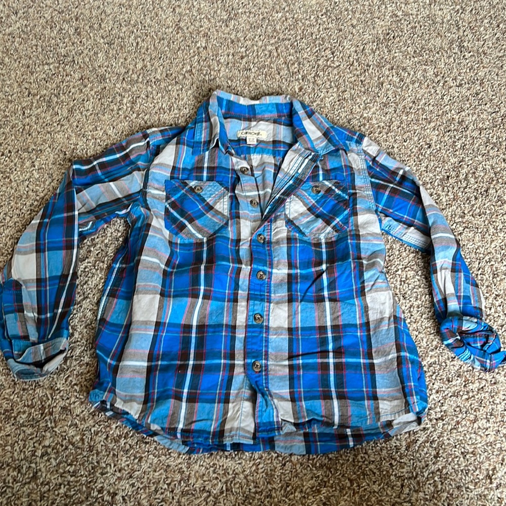 Boys button up shirt